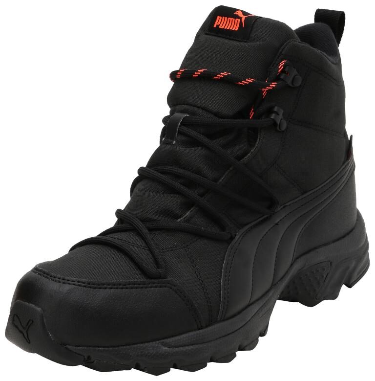 

Puma Axis TR BOOT WTR PT Black-Nrgy Red- Men Black Sneakers