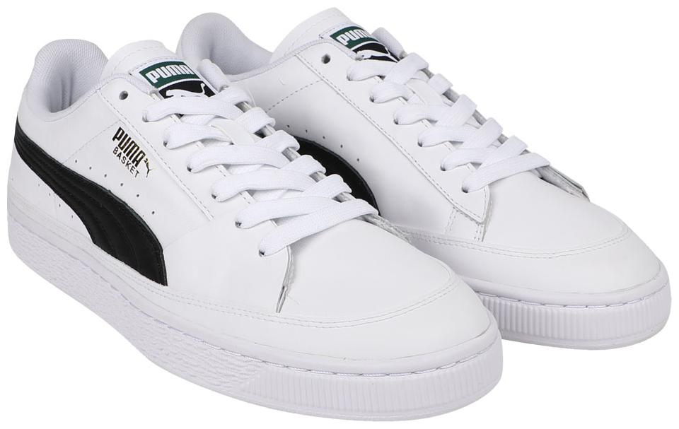 

Puma Basket Skate Men White Sneakers