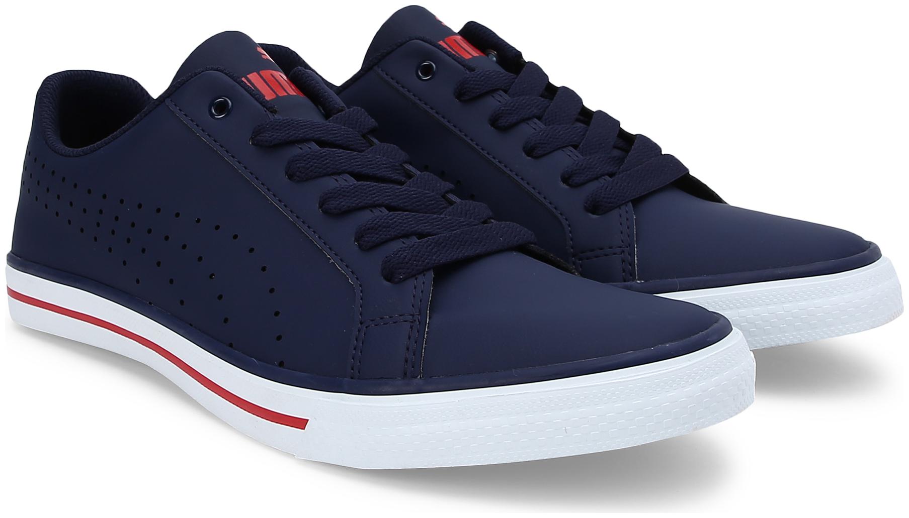 

Puma Rick Point NU IDP Peacoat-High Risk Red- Men Grey Sneakers