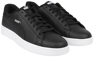 Puma Court Breaker Derby L Classic Sneakers Shoes For Men (Black)