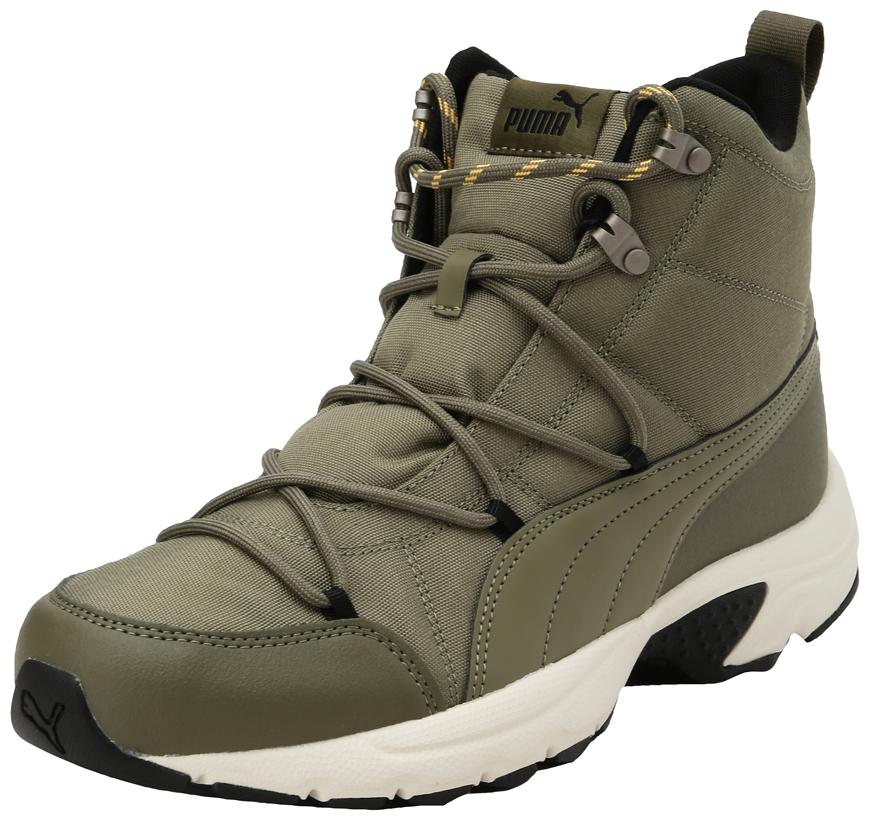 

Puma Axis TR BOOT WTR Burnt Olive-Burnt Olive Men Green Sneakers