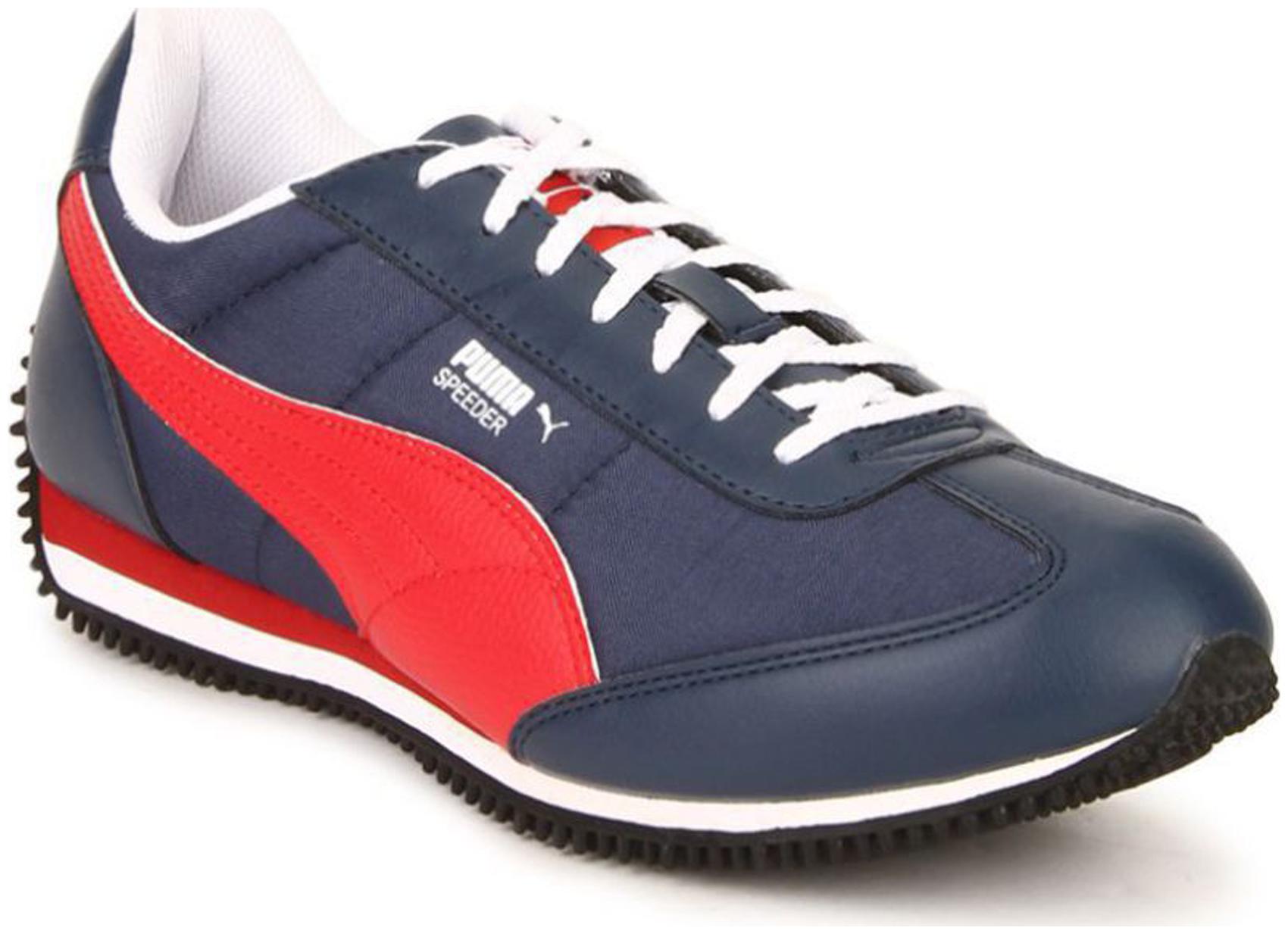 

Puma Men Velocity Tetron II DP Walking Shoes ( Blue Red )