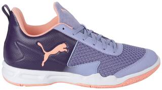 Puma Rise XT 4 Wn's Badminton/Squash Shoes For Women (Purple )