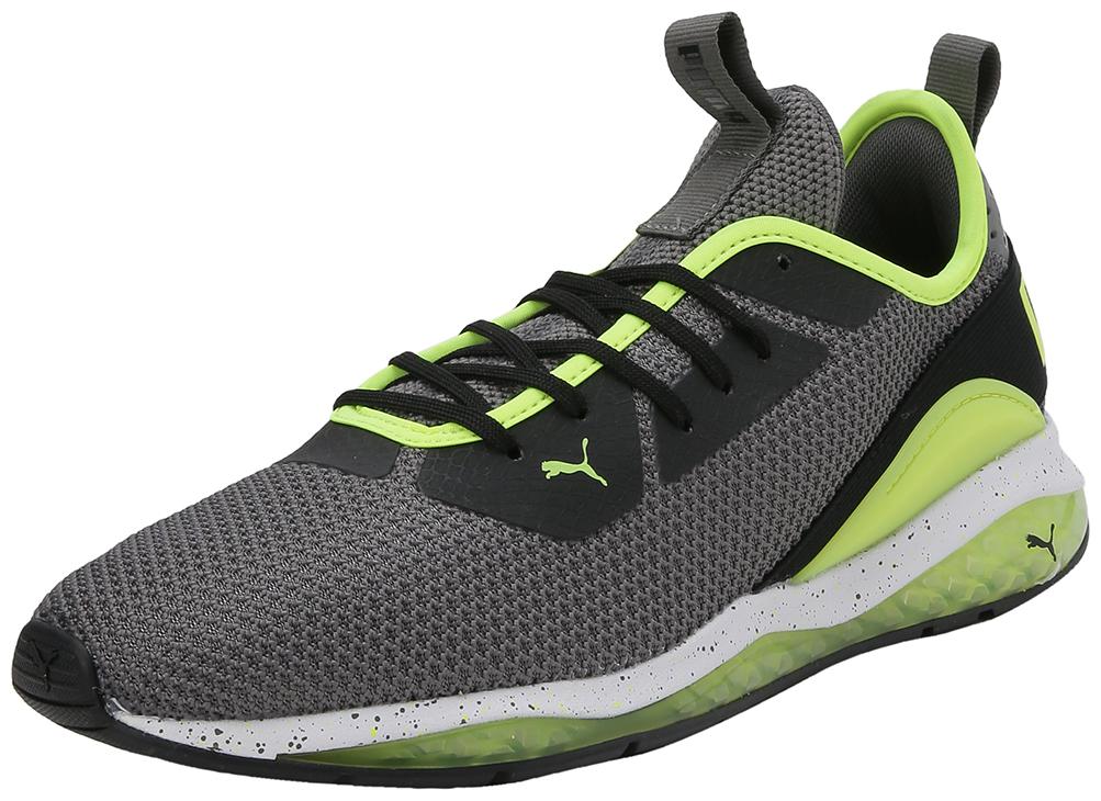 

Puma Men Cell Descend Weave CASTLEROCK-Black Running Shoes ( Grey )
