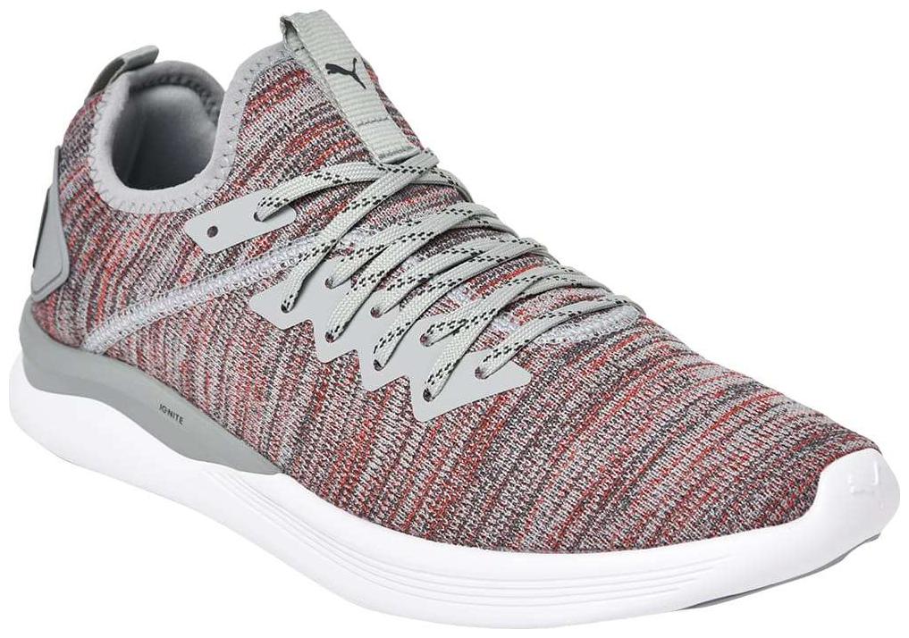 

Puma Men IGNITE Flash evoKNIT Running Shoes ( Grey )