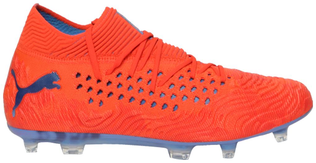

Puma Men FUTURE 19 1 NETFIT FG AG Football Shoes ( Red )