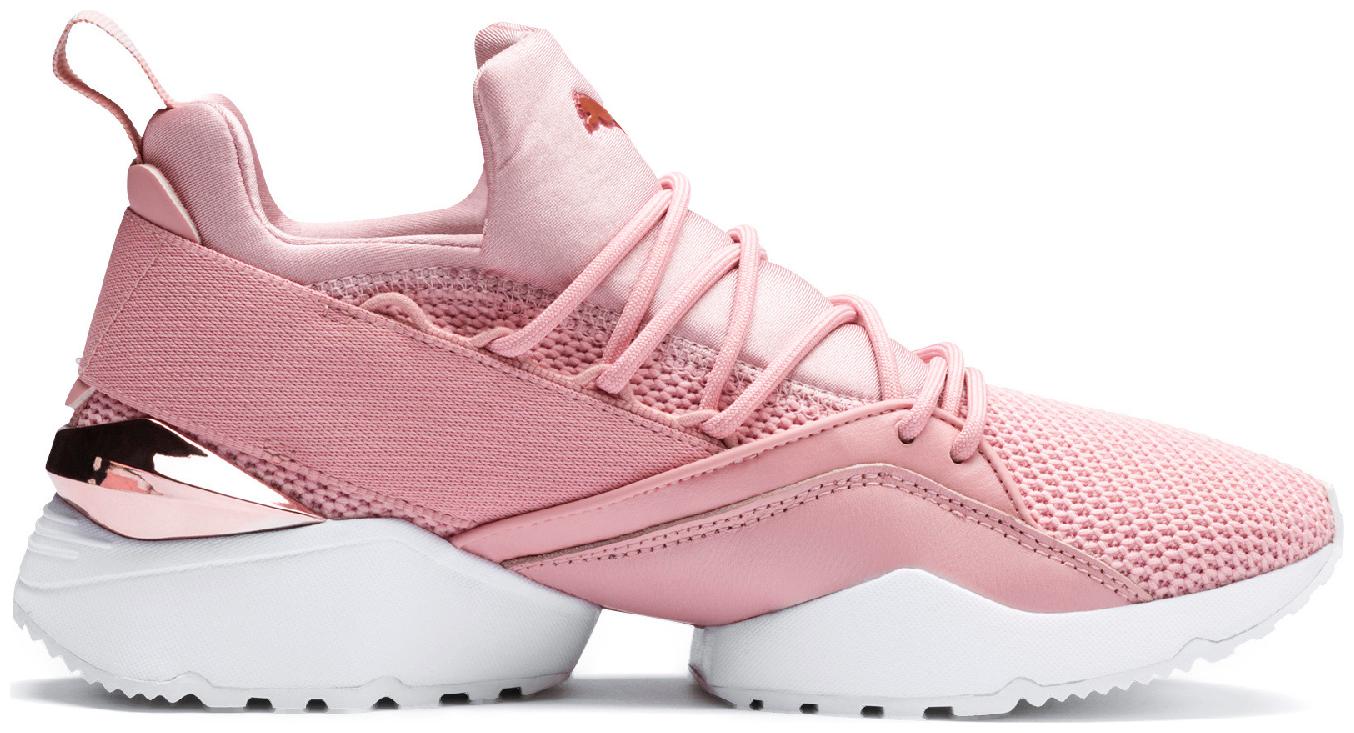 

Puma Women Muse Maia Metallic Rose Wn s Running Shoes ( Pink )
