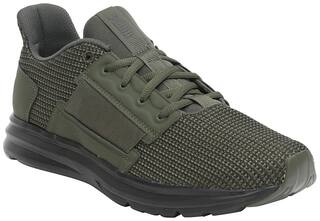 Puma Enzo Street Knit Running Shoes For Men (Green )