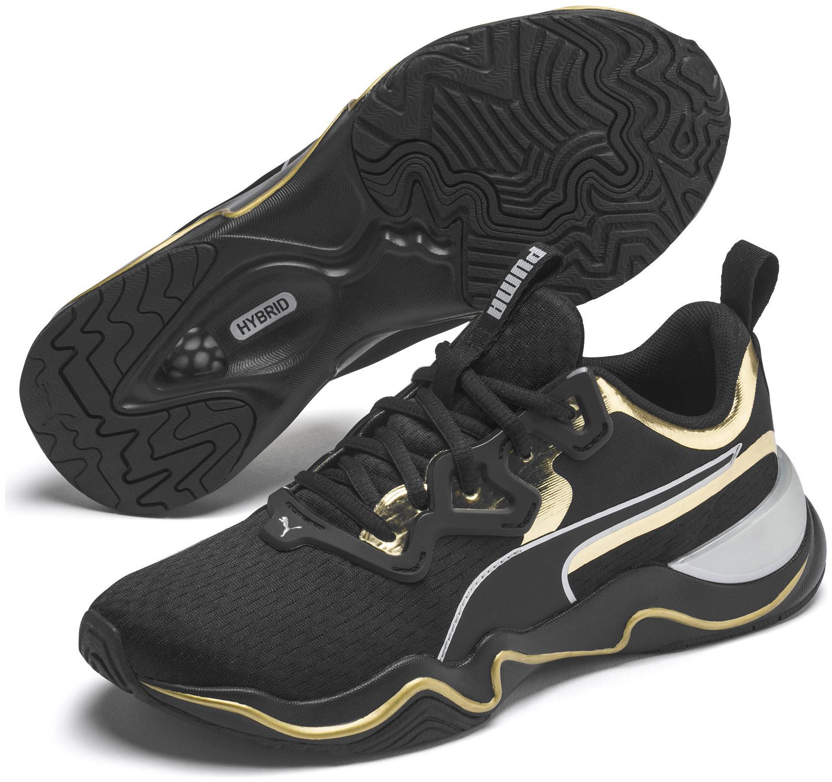 

Puma Women Zone XT Metal Wn s Training Gym Shoes ( Black )