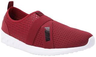Puma Dwane Slip-On IDP Running Shoes For Men (Grey )