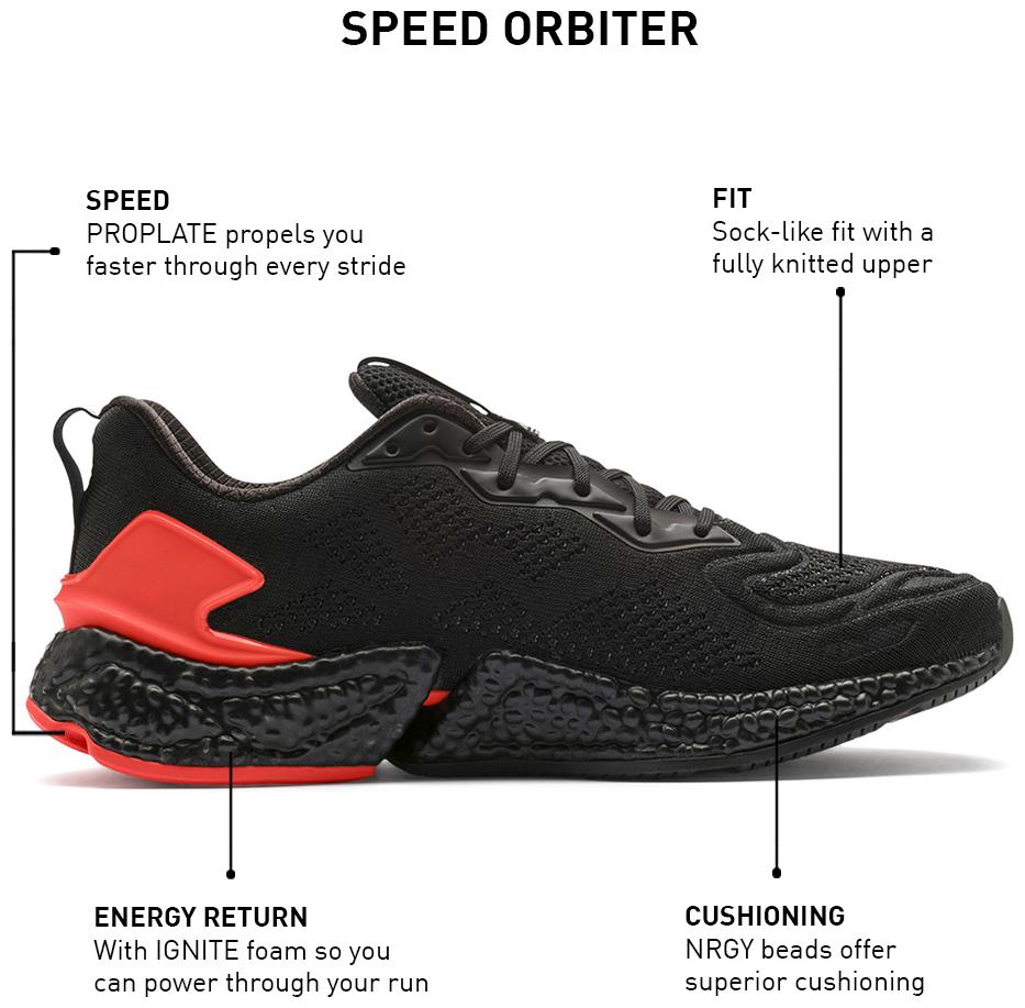 

PUMA Men SPEED Orbiter Running Shoes