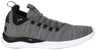 Puma IGNITE Flash Daunt Running Shoes For Men (Grey )