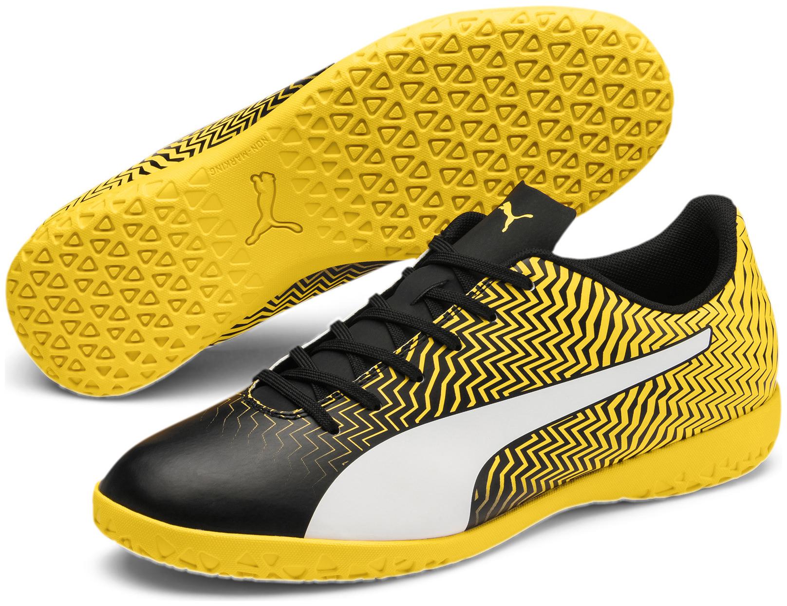

Puma Men Football Shoes ( Black Yellow )