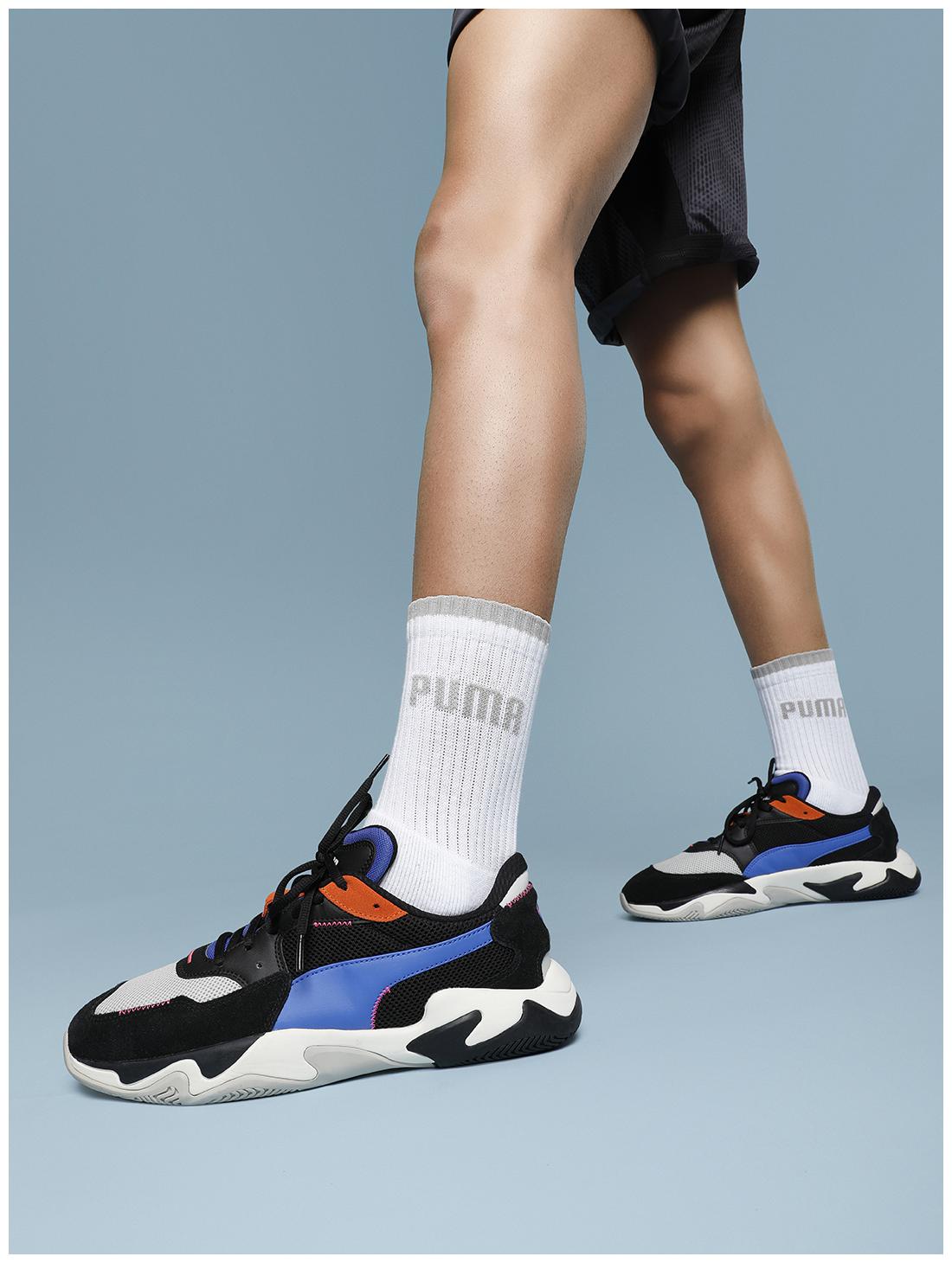 

Puma STORM STITCHING Unisex Black Sneakers