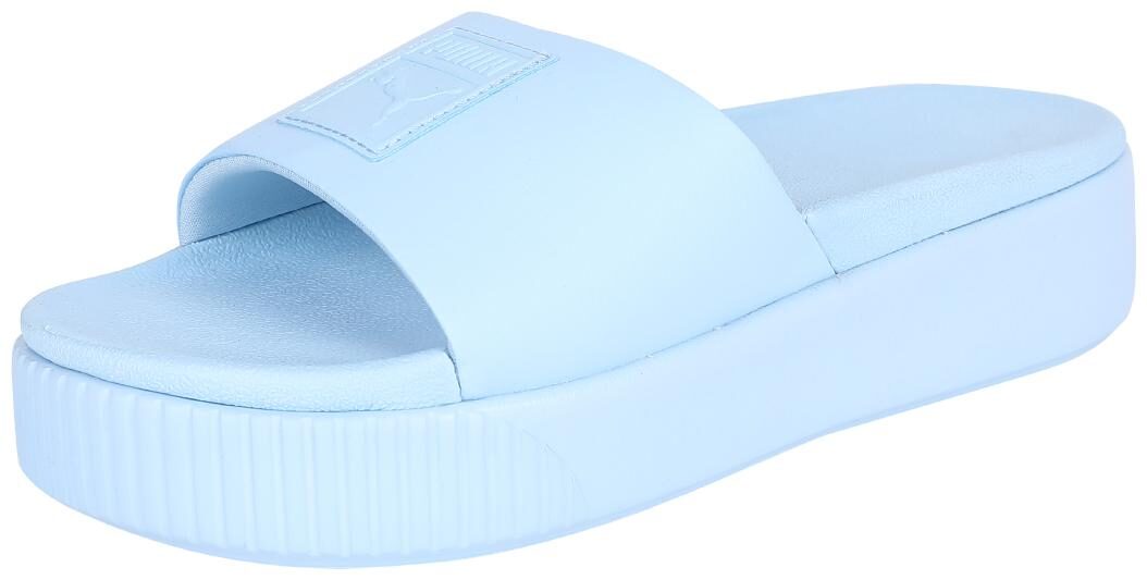 

PUMA Synthetic Platform Slide Wns CERULEAN-Peacoat Flipflops For Women