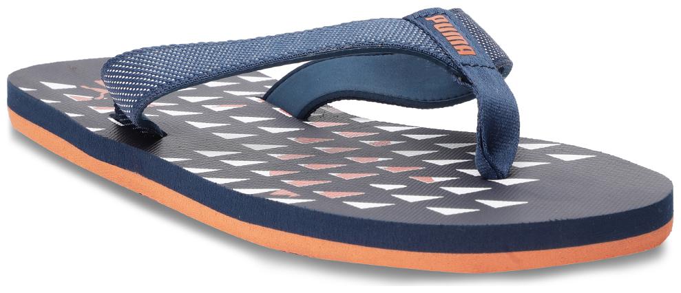 

Puma Men s Tetris IDP Gibraltar Sea-Jaffa Orange Blue Flipflops