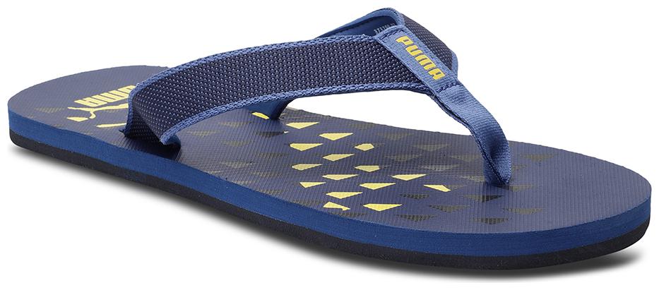 

Puma Men s Tetris IDP Galaxy Blue-Sulphur-Peacoat Blue Flipflops