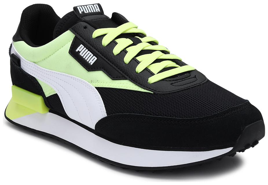 

PUMA Unisex Textile Fabric Textured Running Shoes White