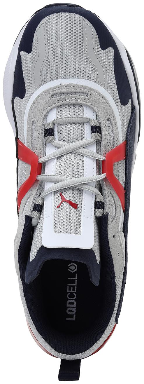 

PUMA Unisex Textile Fabric Textured Training Gym Shoes Grey