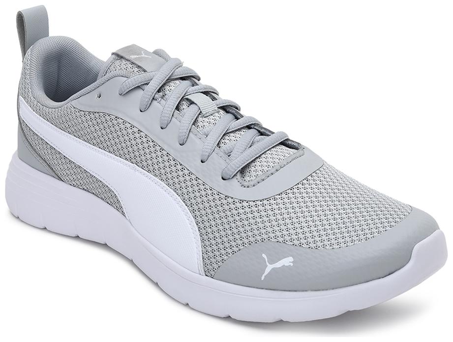 

PUMA Unisex Synthetic Textured Running Shoes Grey