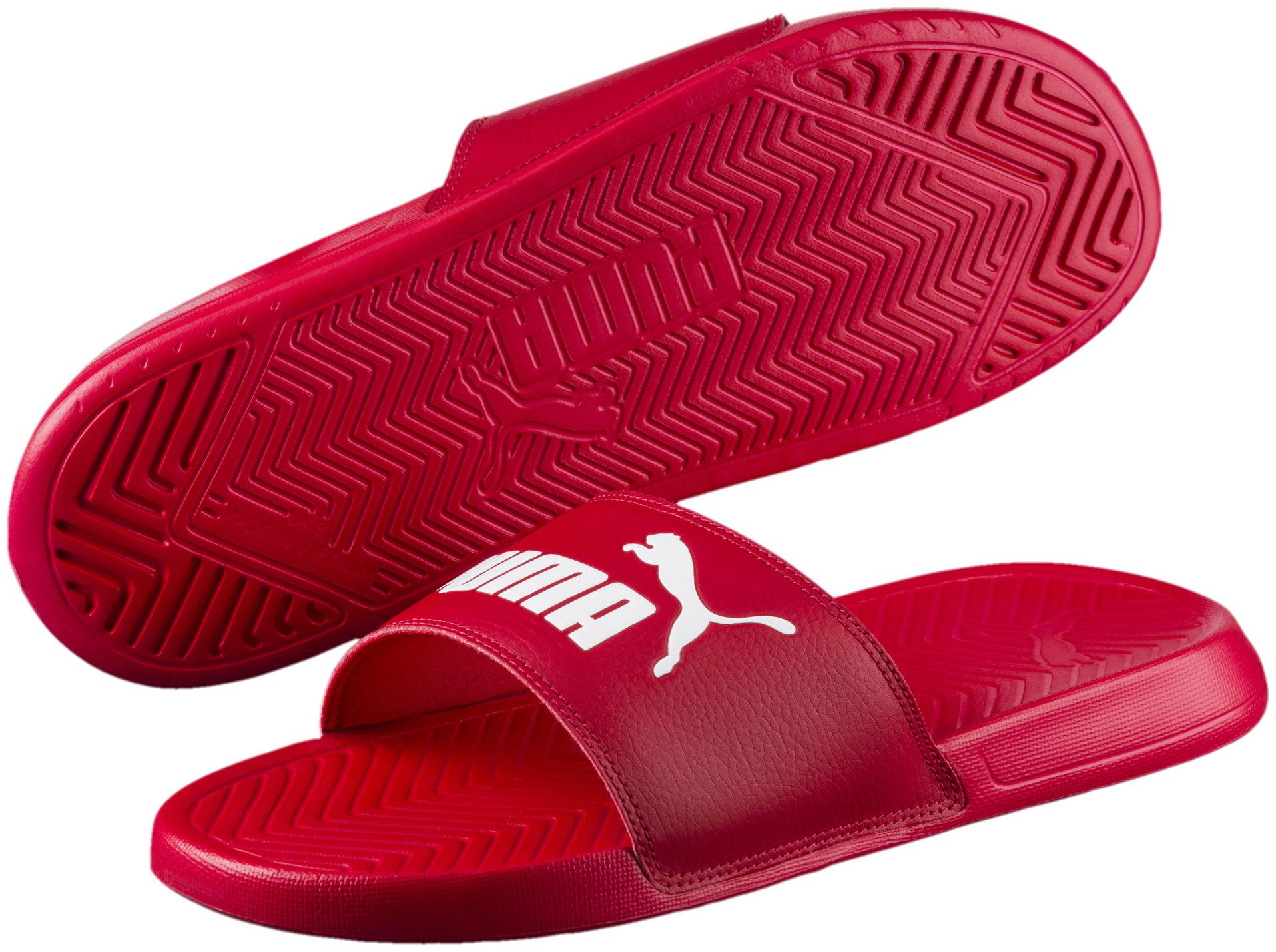 

Puma Unisex Red Sandals