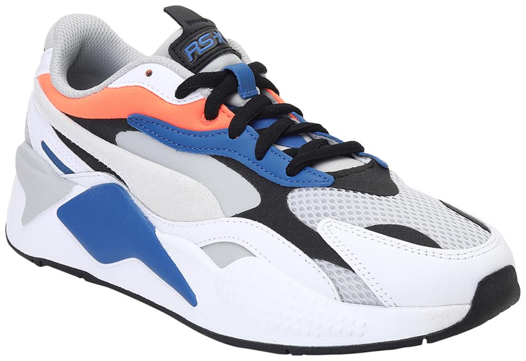 

PUMA Unisex Textile Fabric Textured Running Shoes Grey