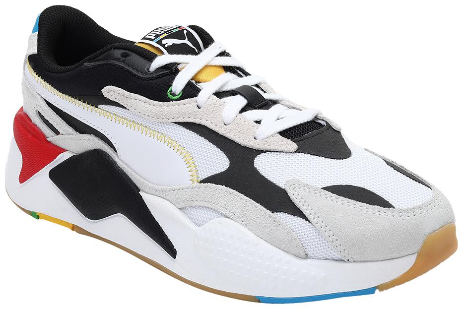 

PUMA Unisex Textile Fabric Textured Running Shoes White