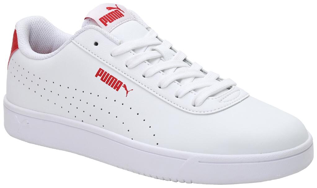 

Puma Court Pure Unisex White Sneakers