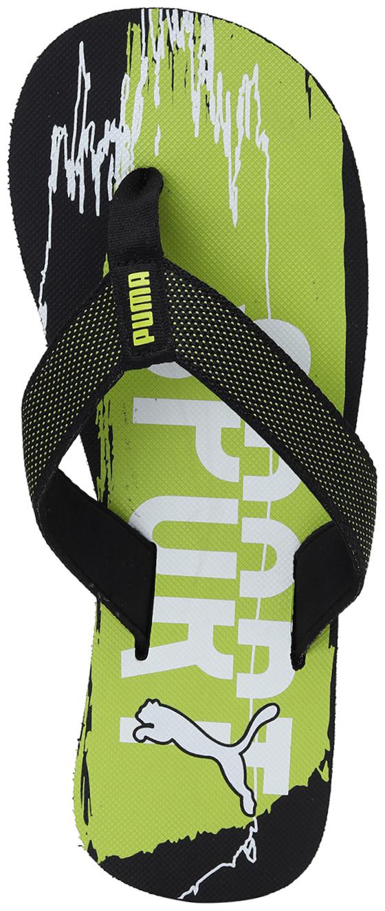 

Puma Unisex Black Flip-Flops - 1 Pair