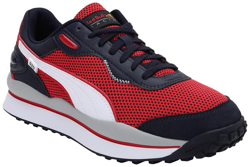 

Puma Red Bull Racing Style Rider Men s Sneakers Unisex Blue Classic Sneakers - 306784