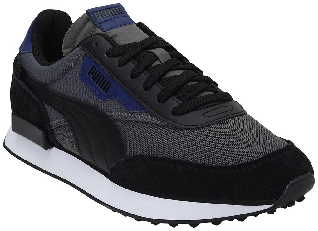 

PUMA Unisex Textile Fabric Textured Running Shoes Grey