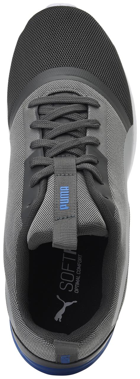 

PUMA Unisex Textile Fabric Textured Running Shoes Blue