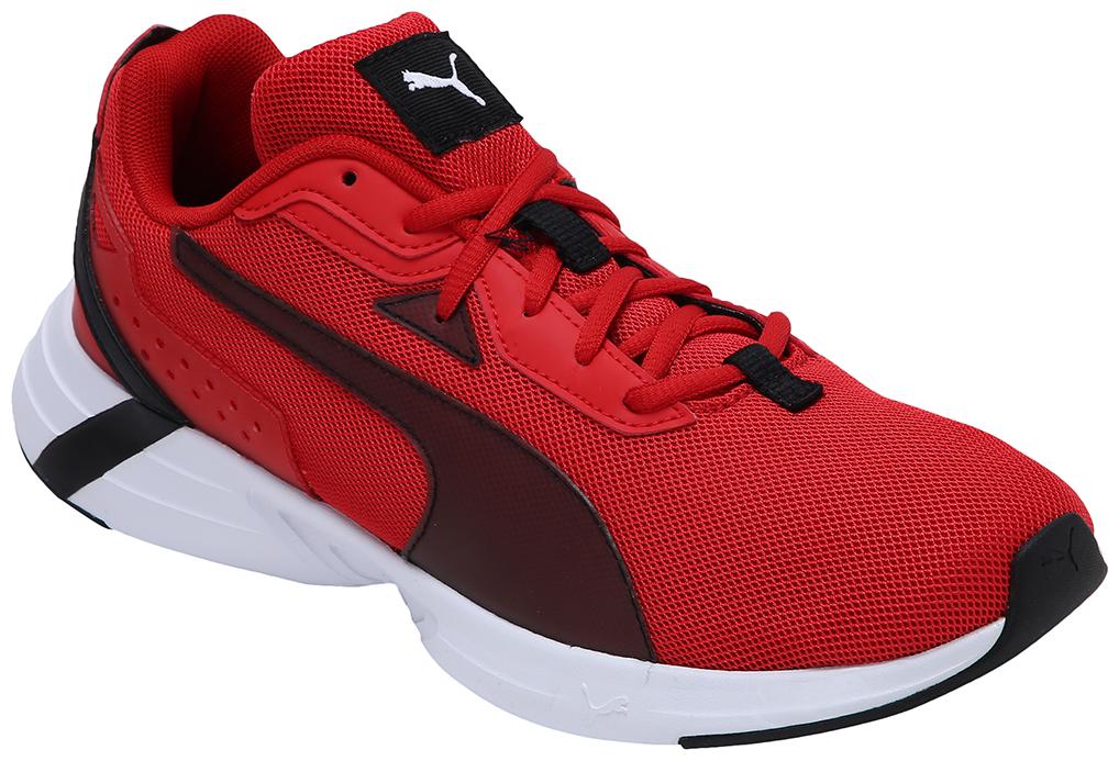 

PUMA Unisex Textile Fabric Textured Running Shoes Blue