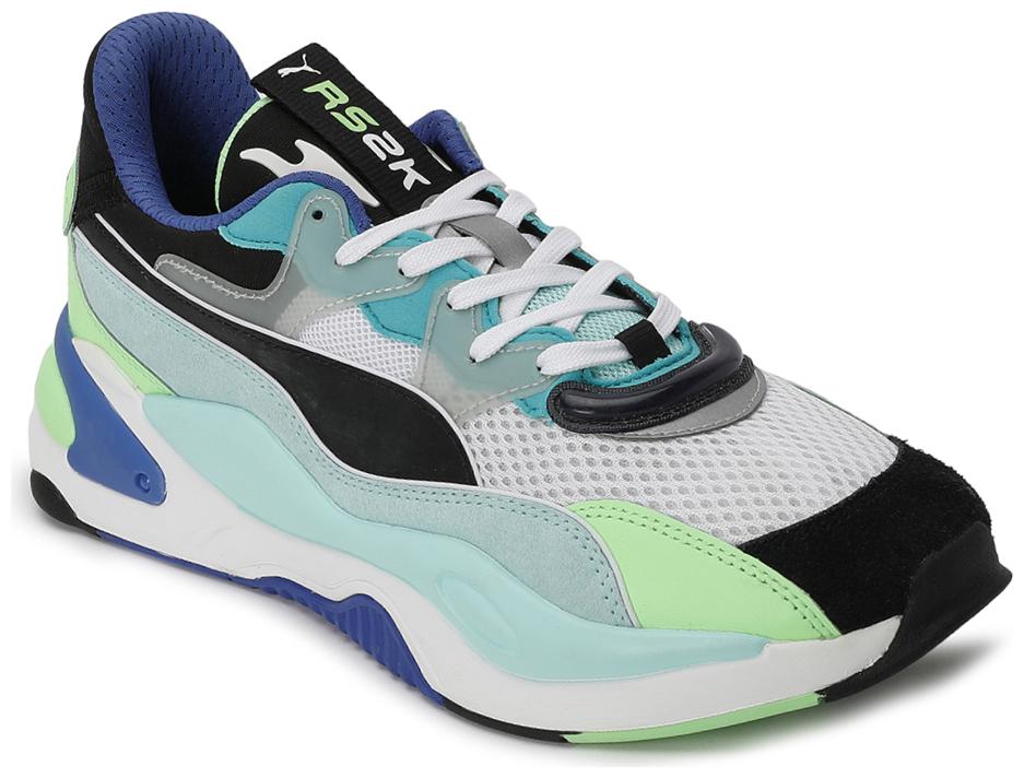 

PUMA Unisex Textile Fabric Textured Running Shoes Black