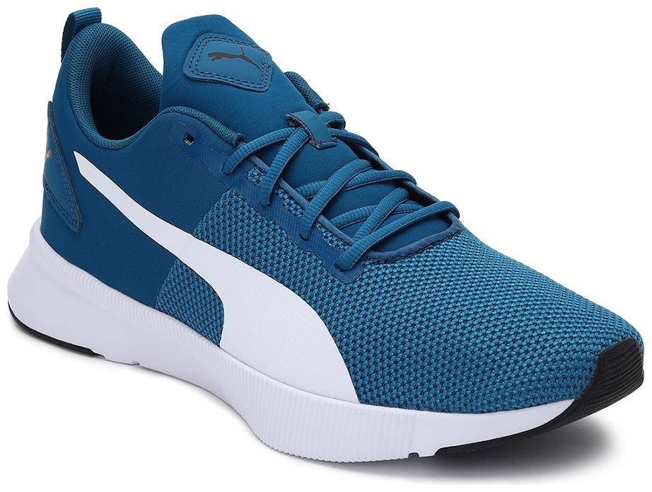 

PUMA Unisex Textile Fabric Textured Running Shoes Blue