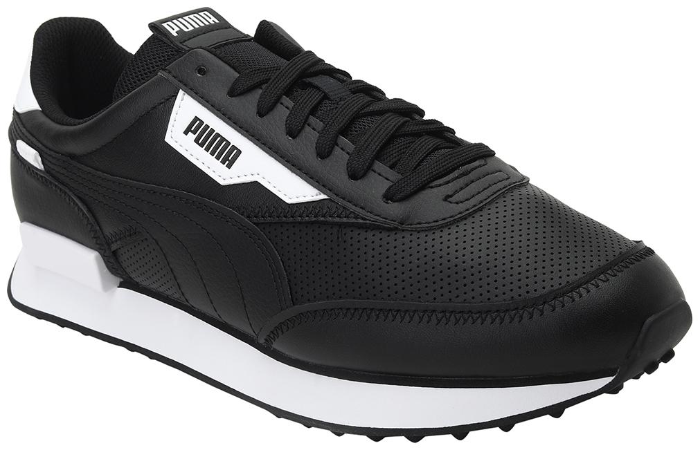 

PUMA Unisex Synthetic Textured Running Shoes Black