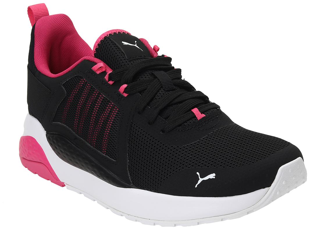 

PUMA Unisex Textile Fabric Textured Running Shoes Grey