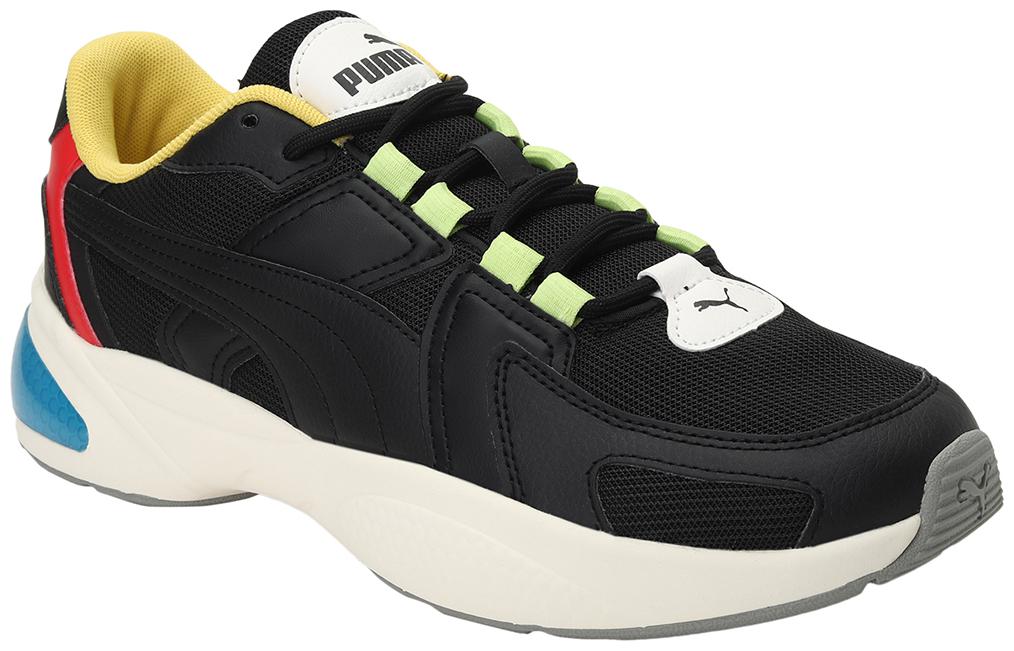 

Puma Ascend Unisex Black Classic Sneakers - 371313