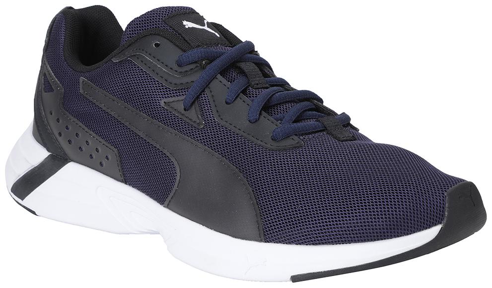 

PUMA Unisex Textile Fabric Textured Running Shoes White
