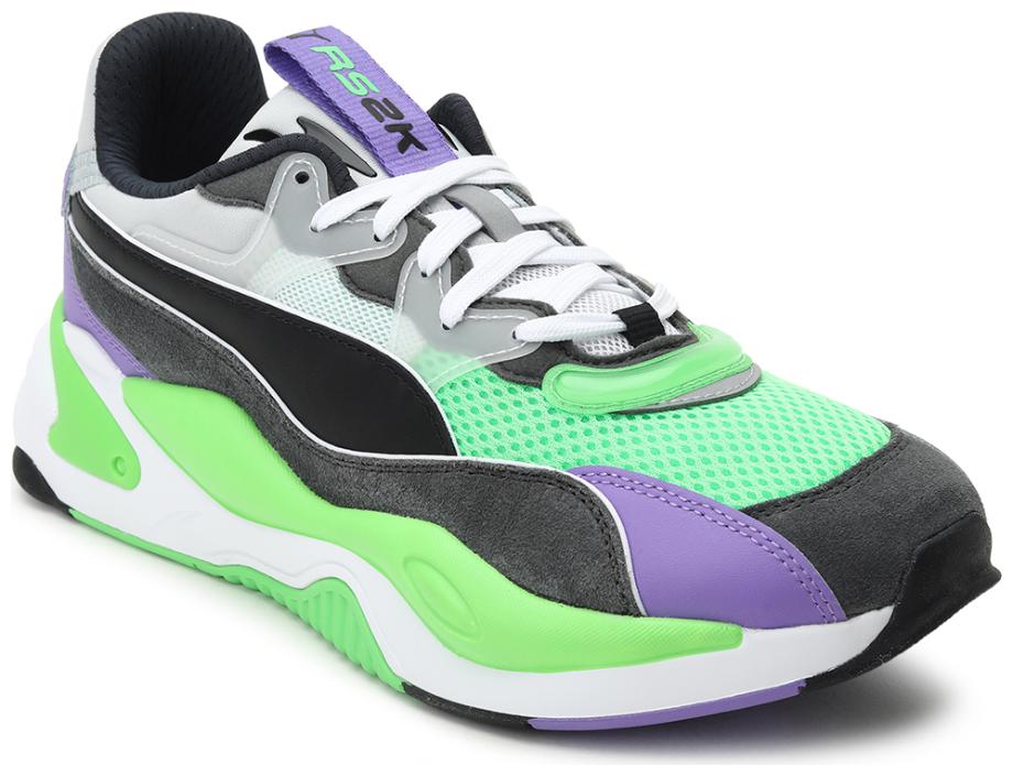 

PUMA Unisex Textile Fabric Textured Running Shoes Grey