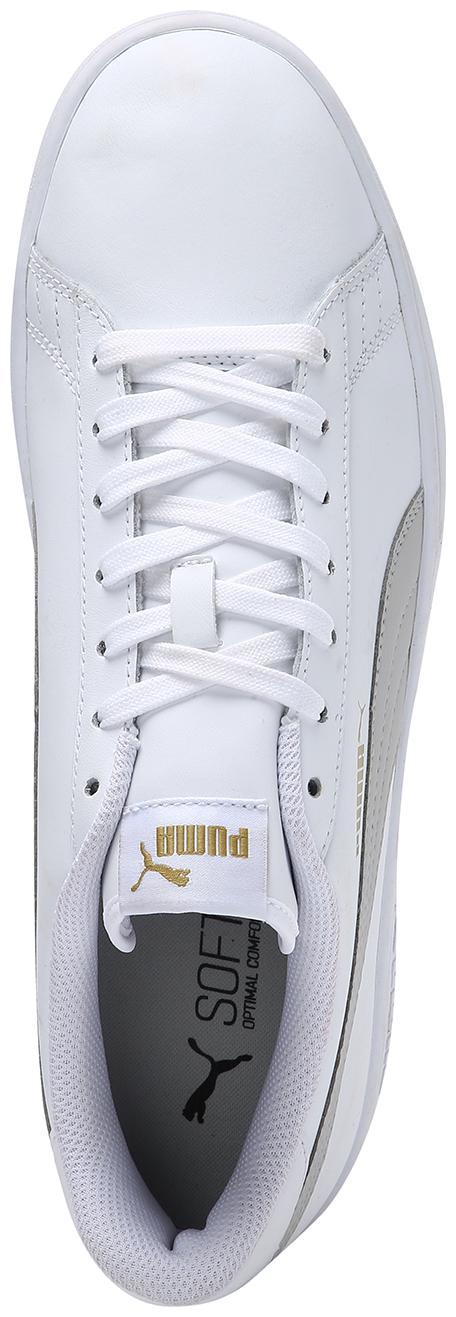 

Puma PUMA Smash v2 Sneakers Unisex White Classic Sneakers - 365215