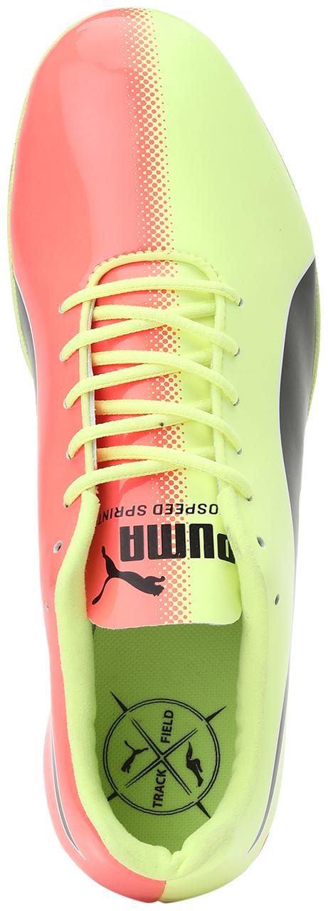 

PUMA Unisex Synthetic Textured Running Shoes Yellow