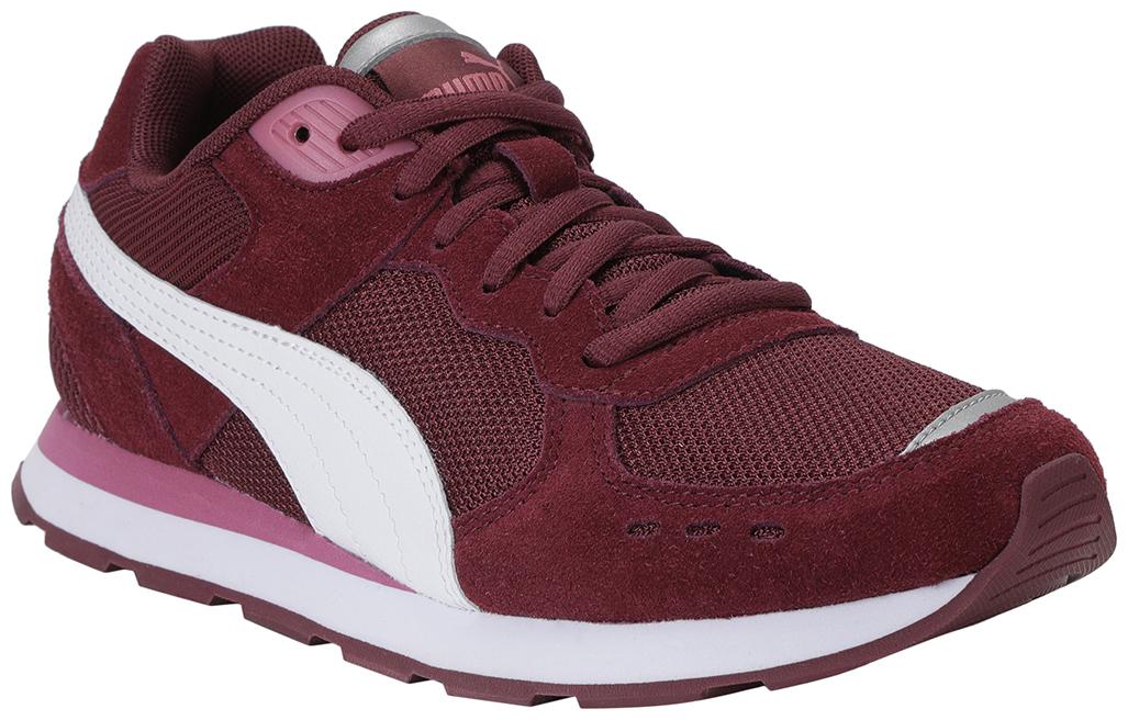 

PUMA Unisex Textile Fabric Textured Running Shoes Red