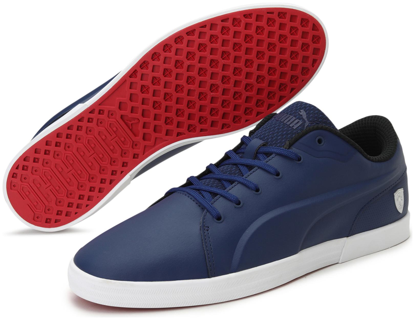 

Puma Ferrari Wayfarer Speziale S Men Shoes Unisex Blue Classic Sneakers - 305918