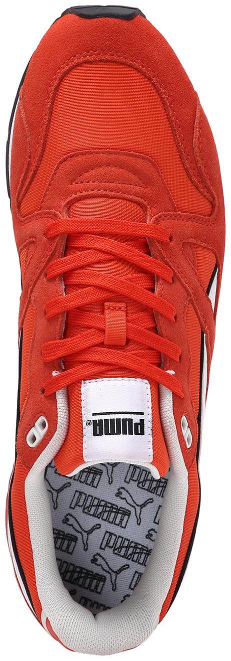 

PUMA Unisex Textile Fabric Textured Running Shoes Red