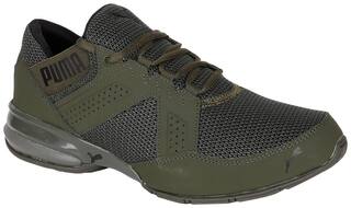 Puma Enzin Mesh Training/Gym Shoes For Men (Green )
