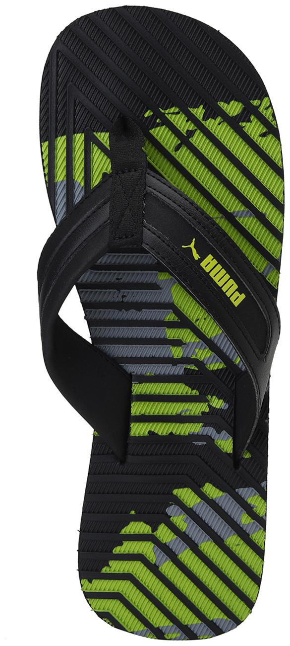 

Puma Unisex Black Flip-Flops - 1 Pair