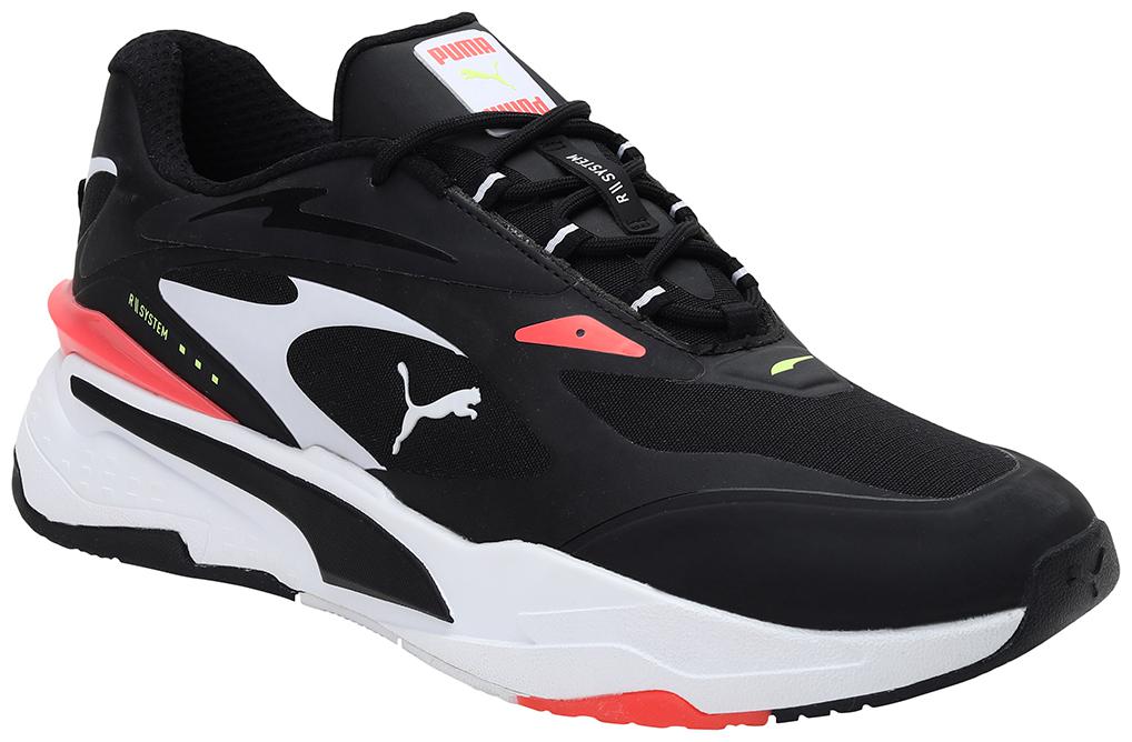 

Puma RS-Fast Tech Unisex Black Classic Sneakers - 380191