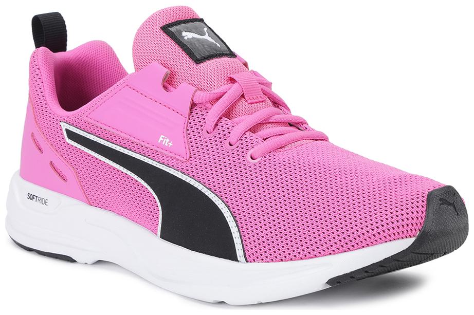 

PUMA Unisex Textile Fabric Textured Running Shoes Pink