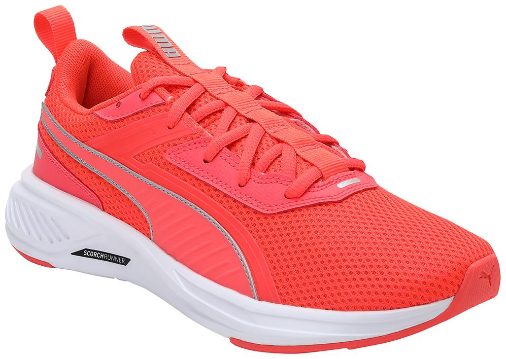 

PUMA Unisex Textile Fabric Textured Running Shoes Orange